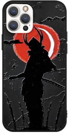 Eouine Anime Aesthetics Phone Case For iPhone 7/iPhone 8/iPhone SE2/3 4.7 inch, Japanese Samurai Art Character Design Pattern Shockproof Bumper Protector Cover,Girls Women