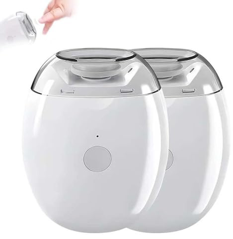 Lima Per Unghie Automatica Universale, Tagliaunghie Elettrico Con Luce LED A 3 Velocità, Lima Per Unghie Super Silenziosa E Intelligente, Per Adulti E Anziani (2pcs)