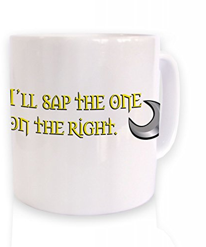 I'll Sap The One On The Right Tasse (Standard Size Mug/weiß)