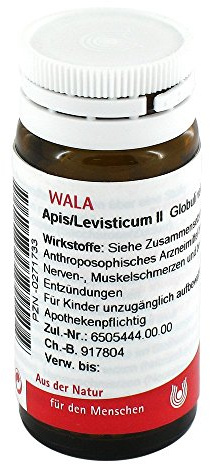 Apis/Levisticum II Globuli Wala, 20 g Globuli