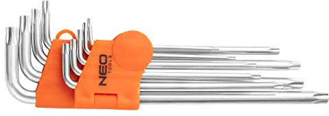 Yato Lot de 9 clés Allen/clés Torx T10-T50