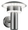 Reality Leuchten R28501131 A, Außenwandleuchte, Metall, 7 W, Integriert, silber