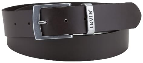 Levi's Herren Hebron Gürtel, Braun (Dunkelbraun), 110 cm