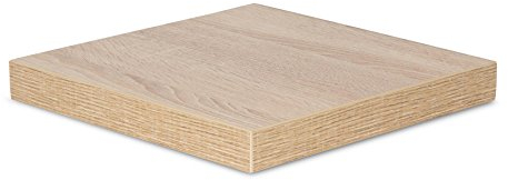 levandeo Eckregal Sonoma Eiche 32x32cm Wandregal Holz Dekor Regal Eckboard Ablage Board Ecke