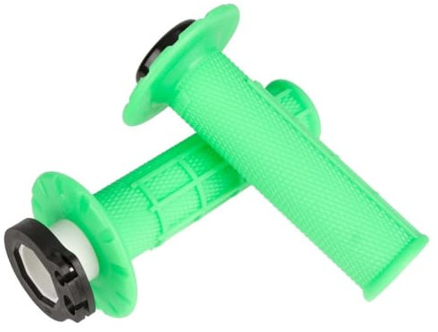 ODI - Grip - Lock-On - Half Waffle - 2T & 4T - Fluo Green