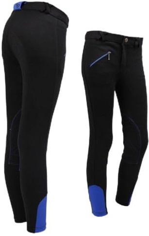 Equipride Children Riding Jodhpurs/Breeches 6 Two Tone Colour Combination