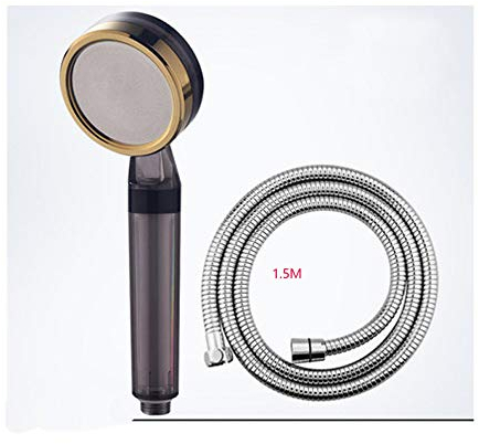 FRYH Duschkopf Hochdruck- Und Niederdruck-duschköpfe Niemals Verstopfen Patentierte Technologie Handbrause Universelle Handbrause,B