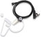 Zunate Radio Earpiece for 1-Pin Walkie Talkie,1 Pin 2.5MM Security Earpiece PTT Mic,Clear Acoustic Tube Covert Earphone Headset