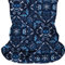 WS Multifunktionstuch Schlauchschal Halstuch Motorrad Mundschutz Fahrrad Bandana (99 Blumen Totenköpfe schw blau)