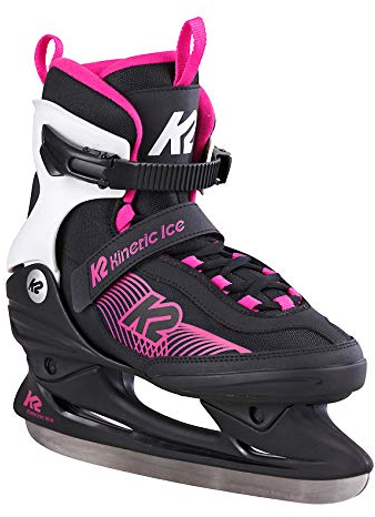 K2 Skates Damen Schlittschuhe Kinetic Ice W, black - pink, 25E0240.1.1.090