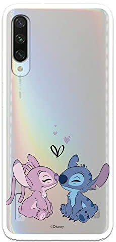 Custodia per Xiaomi Mi A3 Ufficiale di Lilo & Stitch - Angel & Stitch Beso per proteggere il tuo cellulare. Custodia in silicone flessibile con licenza ufficiale Disney