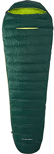 Y by Nordisk Tension Mummy 300 bis Körpergröße 175 cm (M) Scarab/Lime, Reißverschluss Links