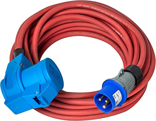 Brennenstuhl Prolunga elettrica/Prolunga elettrica Soluzioni Outdoor per Camping-Car, Caravan, Barche, Negozi ambulanti (15m H07RN-F 3G1,5, Esterni), Made in France