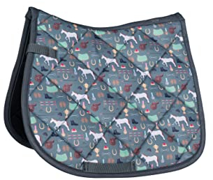 HKM Judy Schabracke Grün Pony Dressur