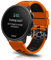 KoGiio 24mm Armband für Suunto 9/Suunto 7/Suunto 9 Baro/Suunto D5/Suunto Spartan Sport, Damen Herren Silikon Weich Mode Ersatzband Uhrenarmband für Suunto 9/Suunto 7/Suunto 9 Baro - Orange Schwarz