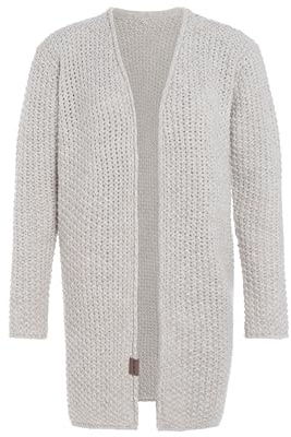 KNIT FACTORY - Carry Strickjacke | Damen Strickjacken mit Taschen - Cardigan mit Wolle - Grobstrickjacke - Oberschenkelhöhe - Hochwertige Qualität