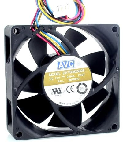 DATB0825B2S 8025 80 * 80 * 25mm 80mm 12V 0.84A PWM vitesse vent ventilateur de refroidissement