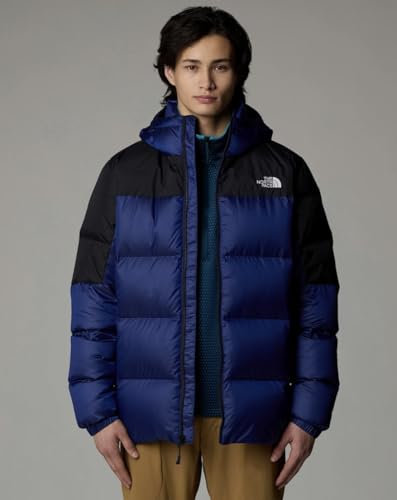 The North Face Men's Diablo Down Hoodie Jacket, Tnf Blue Black Heather, XL