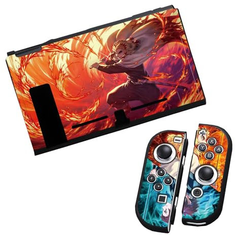 Funda Protectora Compatible con Switch NS, Carcasa Protectora de Silicona Case Resistente Anti-Arañazo Cover Accesorios, TPU Suave Compatible con Switch NS (O)