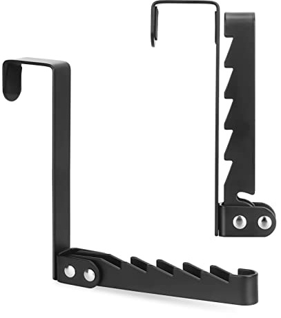Porte Manteau Pour Porte Sans Percage, 2 Pièces Paterne Porte Salle De Bain Avec Rebord Patere à Suspendre Gain De Place, Convient Pour La Chambre Et La Salle De Bain, Vêtements, Manteaux, Serviettes
