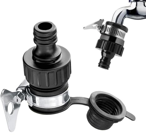 Humdcdy Adaptateur de robinet pour évier – Adaptateur de robinet pour lave-linge | Convient pour machine à laver domestique, lave-vaisselle, cuisine, jardin, agriculture