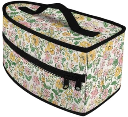 FytStycale Iron Carrying Case Aufbewahrungsbeutel für Tragbares Bügeleisen Polyester Tasche mit Griff Und Zipper Organizer Schutzhülle für Geschäftsreise Urlaub, Gelb