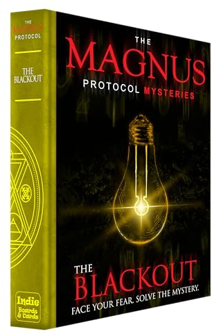 The Magnus Protocol Mysteries Blackout von Indie Boards & Cards | ab 14 Jahren | Kooperatives Deduktions-Horrorspiel mit Audio-Beweisen, Rätseln und interaktiven Falldateien für immersives
