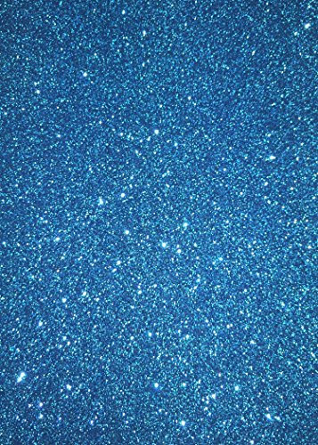 NEPTUN Glitzer-Folie blau DIN A4