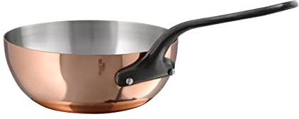 Mauviel 6412.2 M'Héritage 150C Sauteuse 20 cm, gewölbte Form, Guss