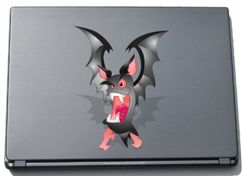 pinkelephant Laptop-Aufkleber - Fledermaus 10 - bat - Laptop Skin - 150 x 115 mm Aufkleber