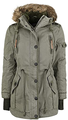 Brandit Saby Girls Parka Frauen Winterjacke oliv Basics