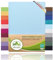 Boxspringbett & Wasserbett Spannbettlaken von leevitex® | Spannbetttuch | Jersey 180 x 200-200 x 220 cm, 40cm Steghöhe 100% Baumwolle ca. 170 g/m² (Hellblau/Himmelblau)
