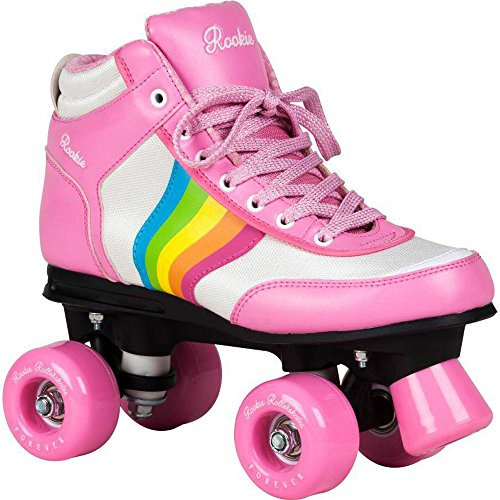 Rookie Rollerskates Forever Rainbow RKE-SKA Pink Multi Gr. 35,5 (UK 3)