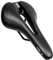 GORIX Fahrradsattel Sitz Bequemes Kissen mit Rail Mountain Road Fahrrad für Männer und Frauen (GX-C19) (All Black)