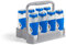 CAMELBAK Unisex 's Reign Flaschenträger Wasser, Grau, Einheitsgröße
