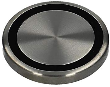 LUTH Premium Profi Parts Knebel Drehscheibe Tipp-Pad TwistPad® 50mmØ für Kochfläche oben magnetisch kompatibel mit Neff 10004928 für Kochfeld Herd Backofen