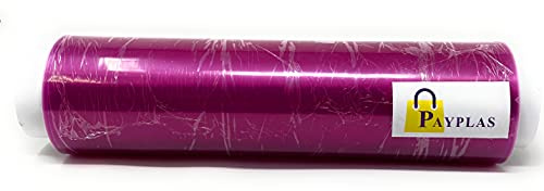 Rouleau de film transparent PVC alimentaire 300 mm x 300 m.