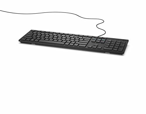 DELL Multimedia KEYBOARD-KB216 KB216, Standard, Wired, USB, 0580-ADGV (KB216, Standard, Wired, USB, QWERTY, Black)