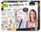 Lena 42335 - Handlettering Set Groß, Malset mit illustriertem Ringbuch, 4 Buchstaben Schablonen, 4 Stiften, 4 Stickerbögen und 4 Klappkarten, Handschrift Schreibset, Kreativset für Kinder ab 8 Jahren