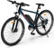 Eleglide E-Bike Damen Herren E-Mountainbike 27,5 Zoll Elektrofahrrad mit 36V 7.5/12.5Ah Abnehmbarer Akku, EU-konform E Fahrrad 21 Gänge 250W Hinterradmotor, LED Licht (36V 7.5Ah)