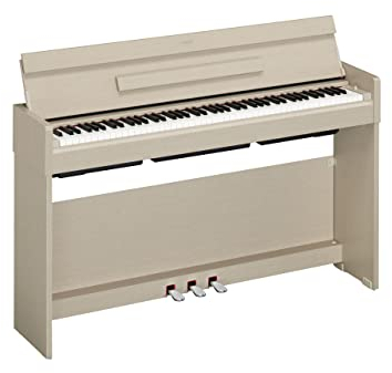 Yamaha ARIUS YDP-S35 Digital Piano, white ash – Modernes und stilvolles Digitalpiano für Hobbyspieler – Authentisches akustisches Klavierspiel
