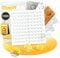 Dimiff Lágrimas Silicona 100pz Φ10mm, Adhesivas Transparentes, Cristal Mesa, Gotas Para Puertas, Portátiles, Armarios, Asientos de Inodoro, Teclados