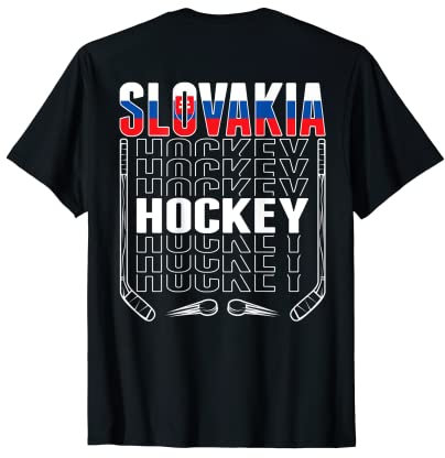 Slowakei Eishockey-Fans Trikot – Unterstützung des Slowakischen Hockey-Teams T-Shirt