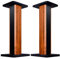 Support Audio Pied D'enceinte en Bois Trépied Audio pour Paquet De Cartes Surround Au Sol Support De Boîte Audio D'ordinateur De Bureau Support De Choc Peut Être Rempli