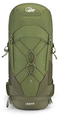 Lowe Alpine M Airzone Trail Camino 37:42 Grün - Komfortabler geräumiger Herren Trekkingrucksack, 37+5l, Größe M - Farbe