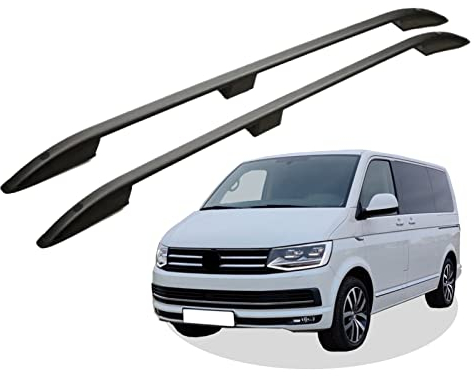RC Royal Class Dachreling aus Aluminium eloxiert passend für VW T6 L1 kurz (SWB) Baujahr ab 2003 passgenau in Schwarz mit Allgemeiner Betriebserlaubnis (ABE)