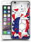 Head Case Designs Frankreich Fussball Glassplitter Harte Rueckseiten Handyhülle Hülle Huelle kompatibel mit Apple iPhone 6 / iPhone 6s