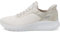 Skechers Zapatillas sin cordones “manos libres” Bobs Squad Chaos-in Color para mujer, Blanco sucio, 9.5 Wide