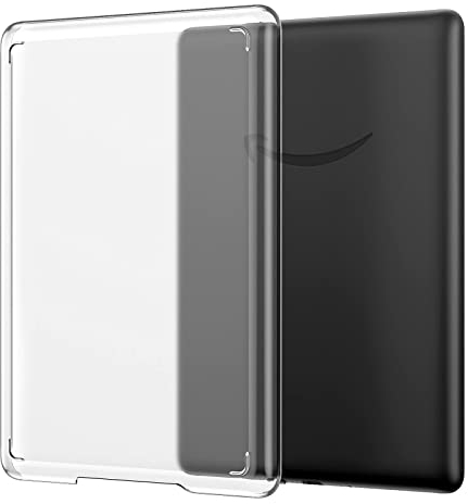 KARFUN 6 Zoll Kindle Paperwhite Hülle 2024&2022(11. Generation), TPU Back Cover,Ultra Clear Soft Flexible Transparent TPU Skin Bumper Cover für Kindle 11th Generation
