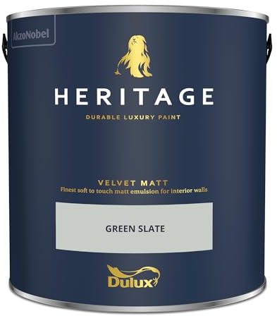 Dulux Heritage Paint (2.5L, Green Slate)